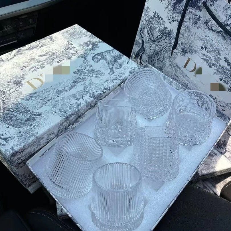 Dior Maison Rotating Crystal Glasses Set