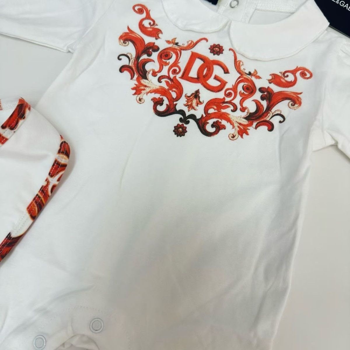 Dolce & Gabbana Kids Majolica-Print Jersey Set 5 pieces
