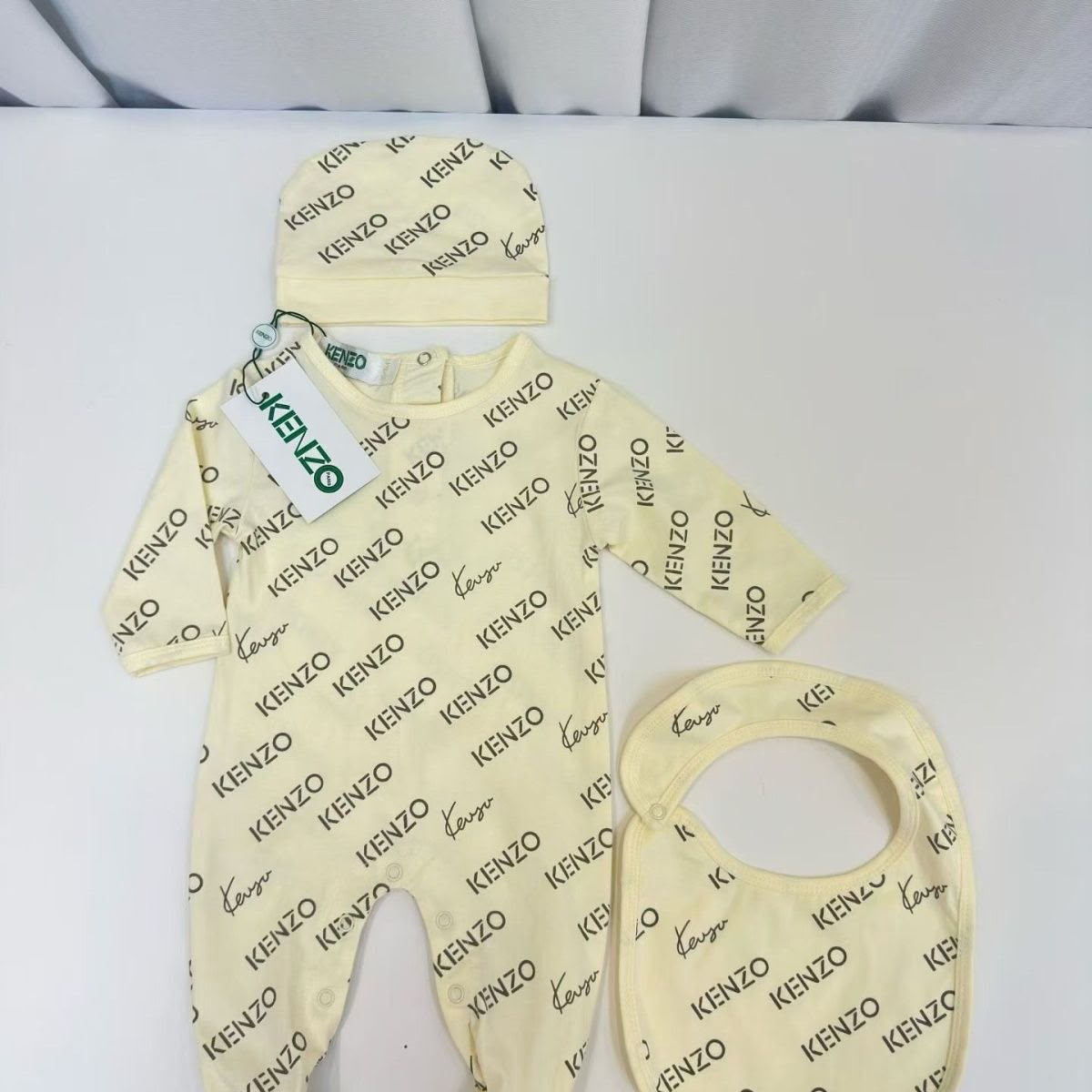 Kenzo Kids Cotton Set with Logo