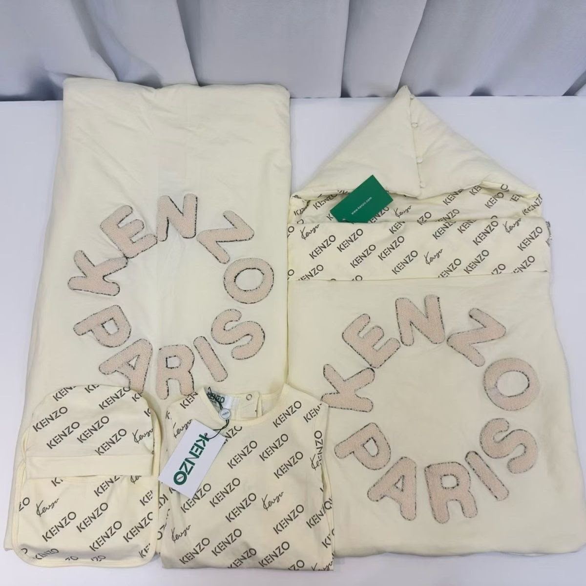 Kenzo Kids Cotton Set with Logo