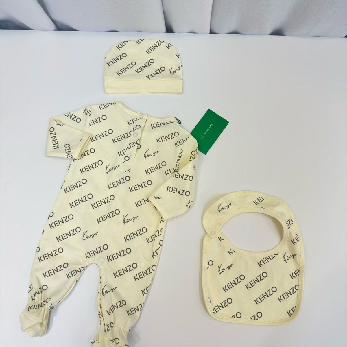 Kenzo Kids Cotton Set with Logo