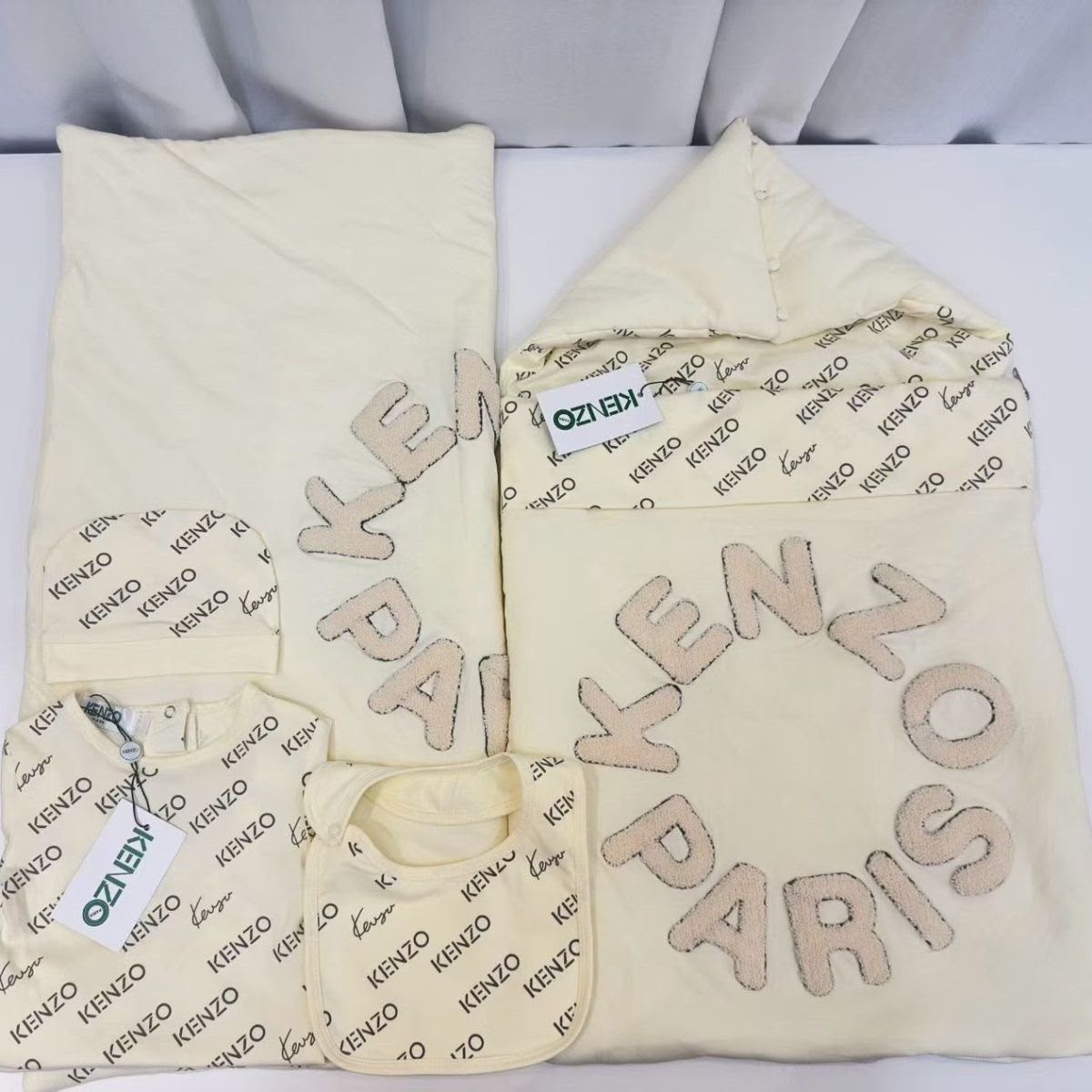 Kenzo Kids Cotton Set with Logo
