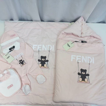 Fendi Roma Pink Bear Set