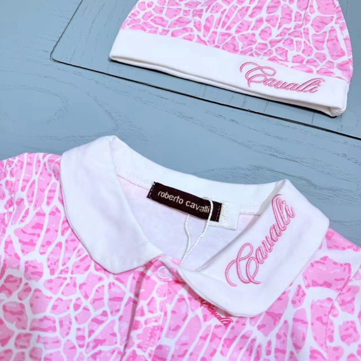 Roberto Cavalli  Animal-Print baby set