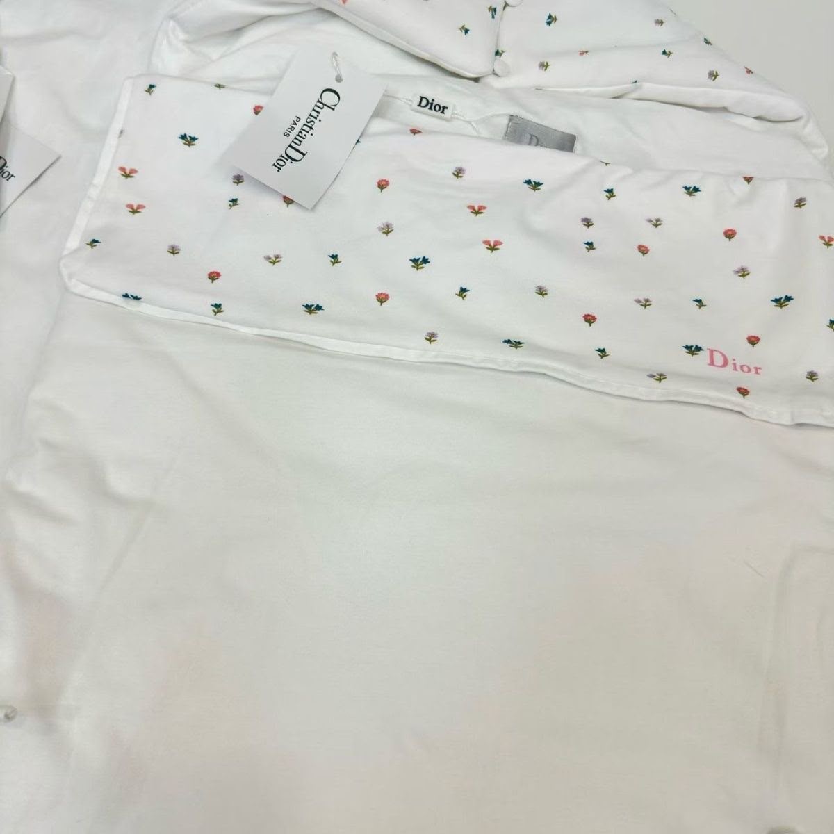 Dior  layette -print baby set