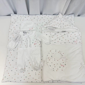 Dior  layette -print baby set