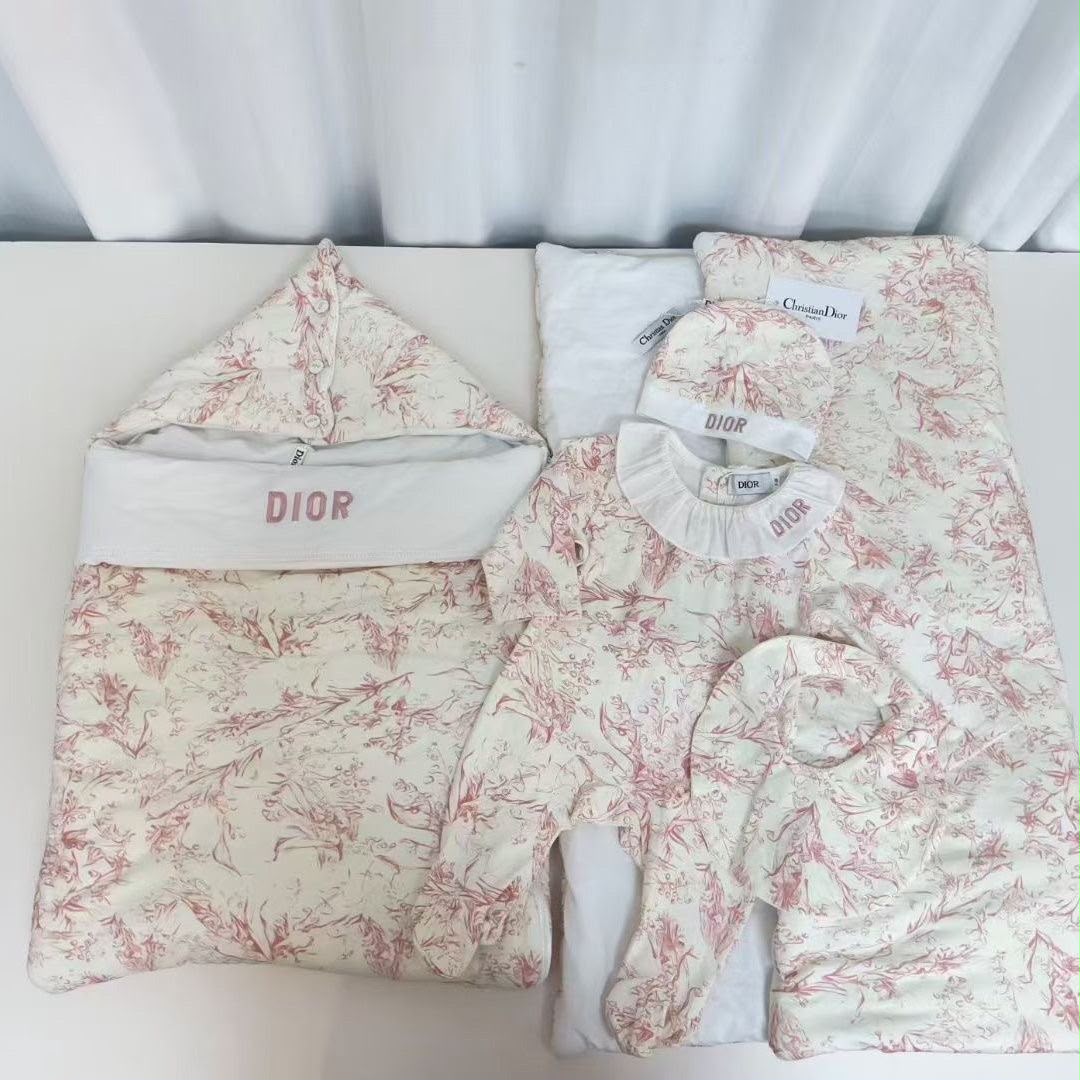 Dior Floral Baby Set