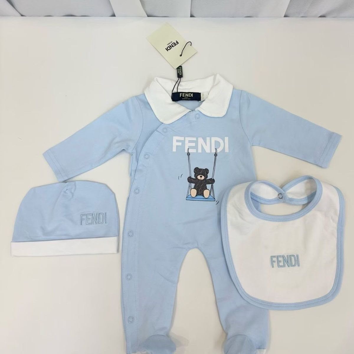 Fendi Newborn cotton Set