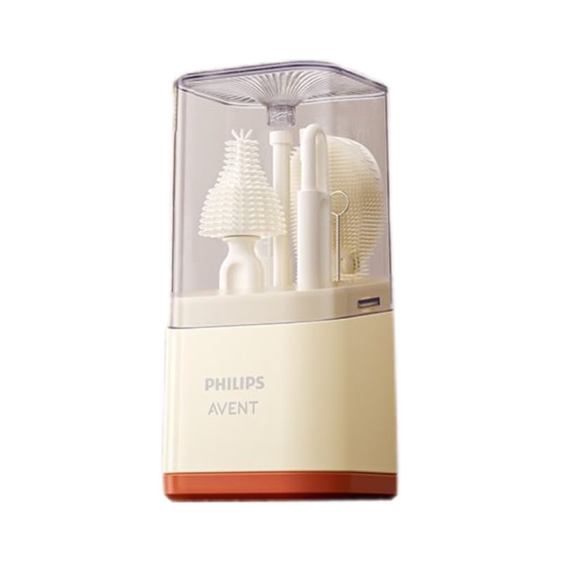 Philips Avent Portable 6-in-1 Baby Bottle Cleaning Brush Set