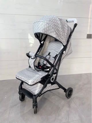 Dior Light Monogram Baby Stroller