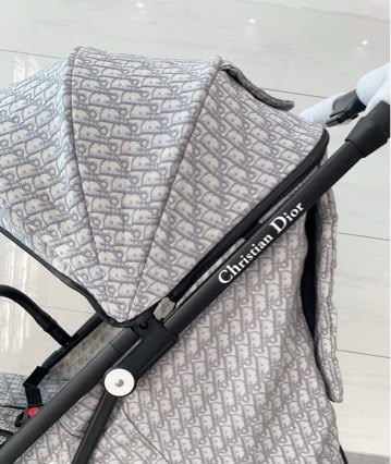 Dior Light Monogram Baby Stroller