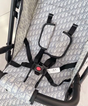 Dior Light Monogram Baby Stroller