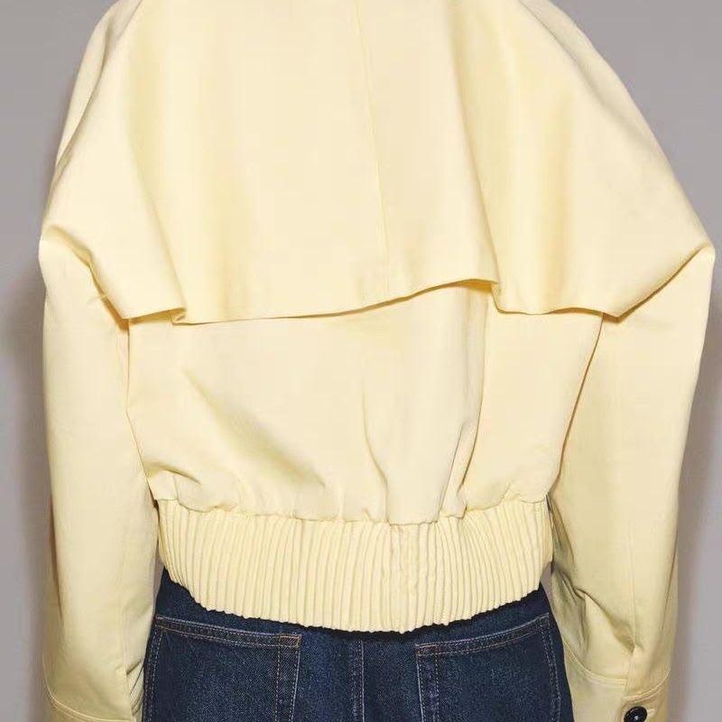 ZW Collection Short Jacket - Yellow