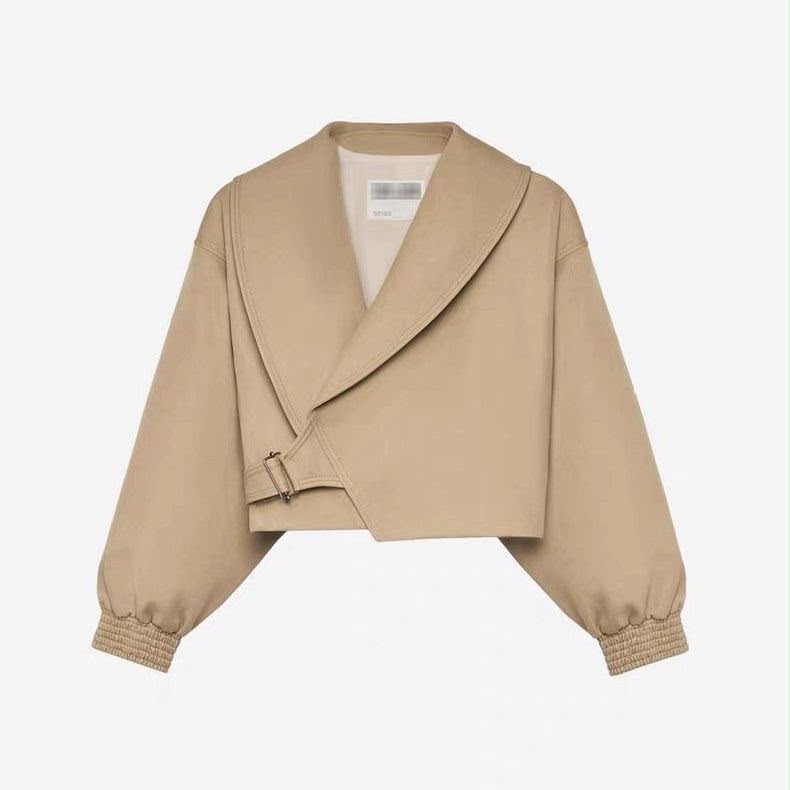 Zara Cropped Buckle Jacket