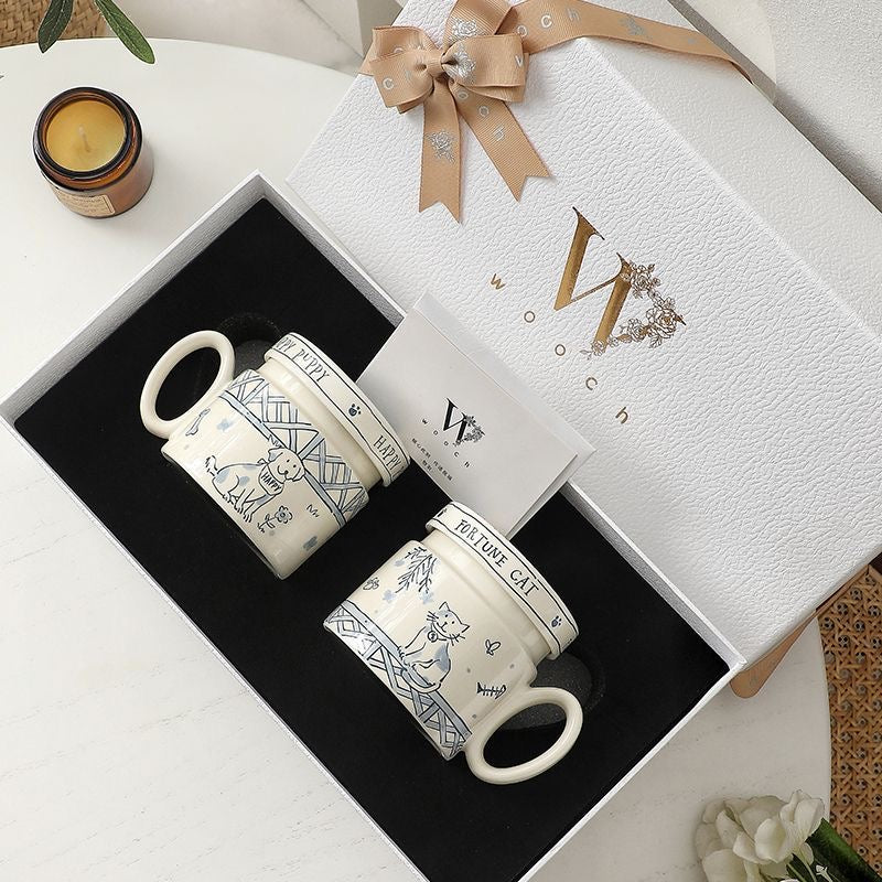 WOOCH Happy Cute Pet Mug Gift Box