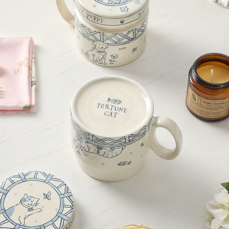 WOOCH Happy Cute Pet Mug Gift Box