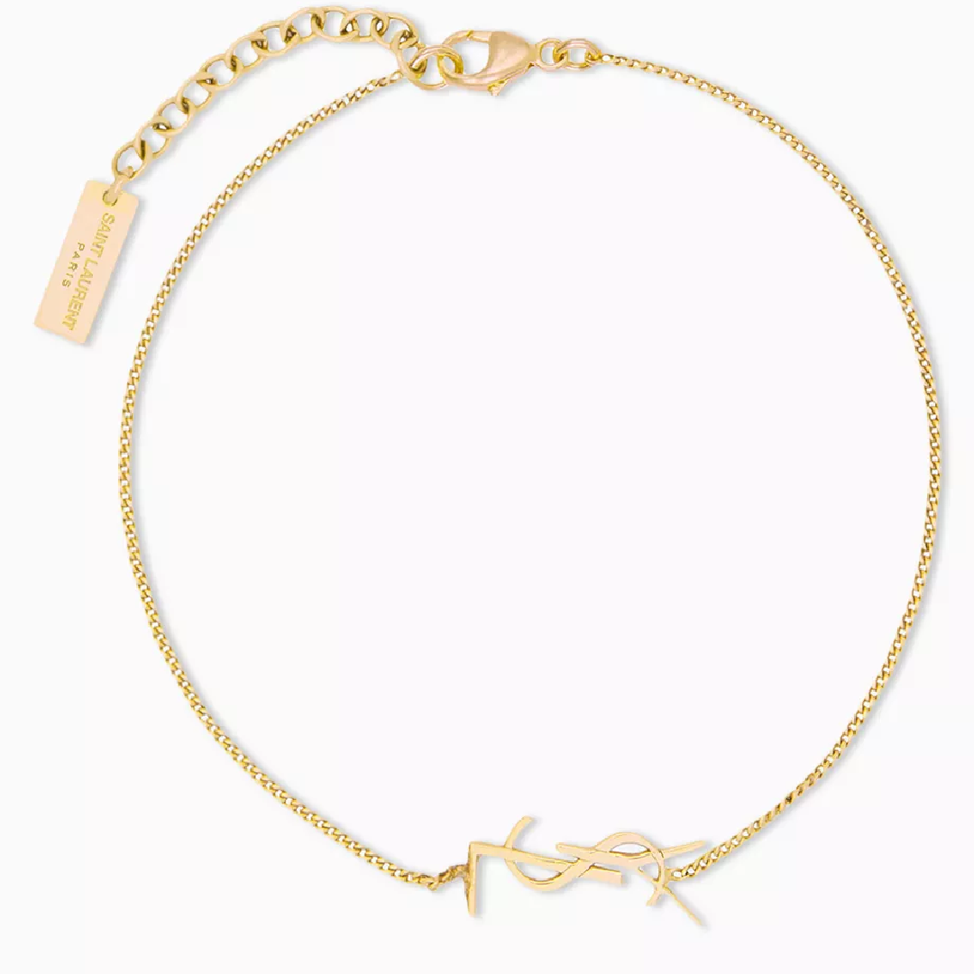 YSL Minimal Metal Bracelet