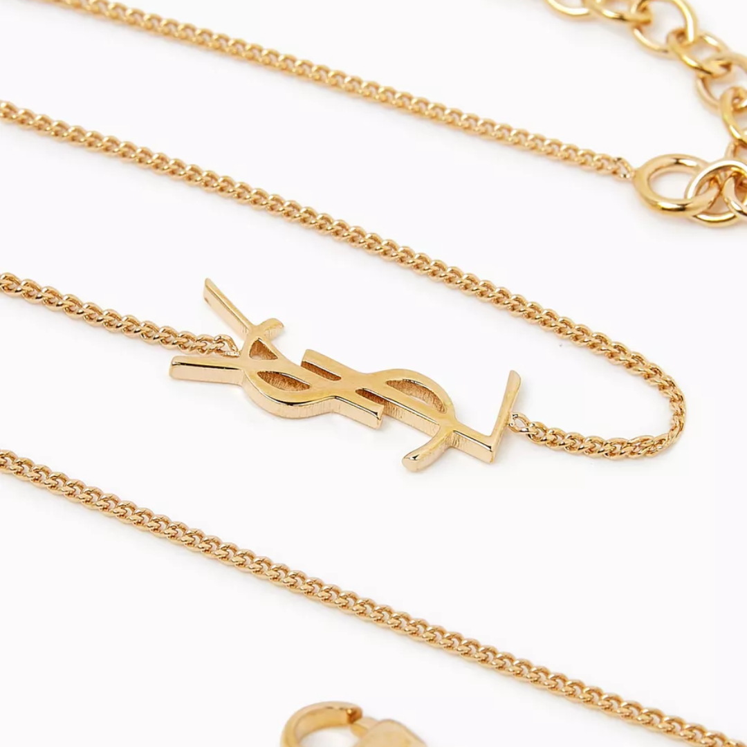 YSL Minimal Metal Bracelet
