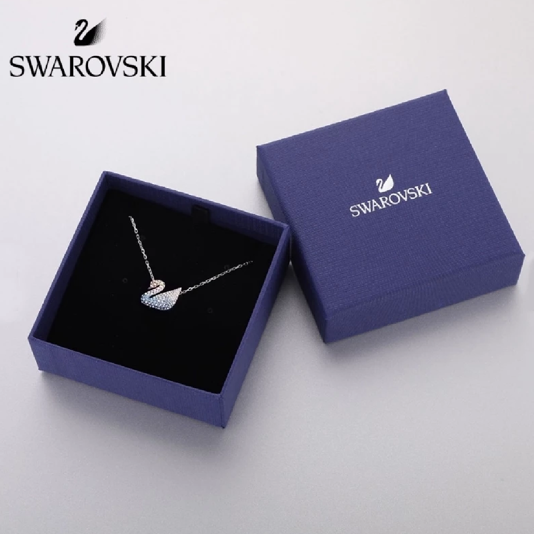 Swarovski Swan Crystal Necklace Gift Set