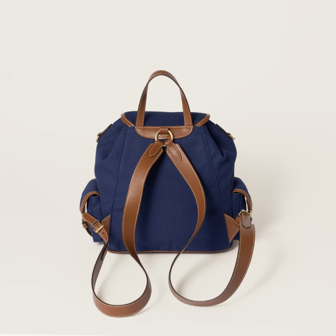 Miu Miu Matelasse Leather Backpack