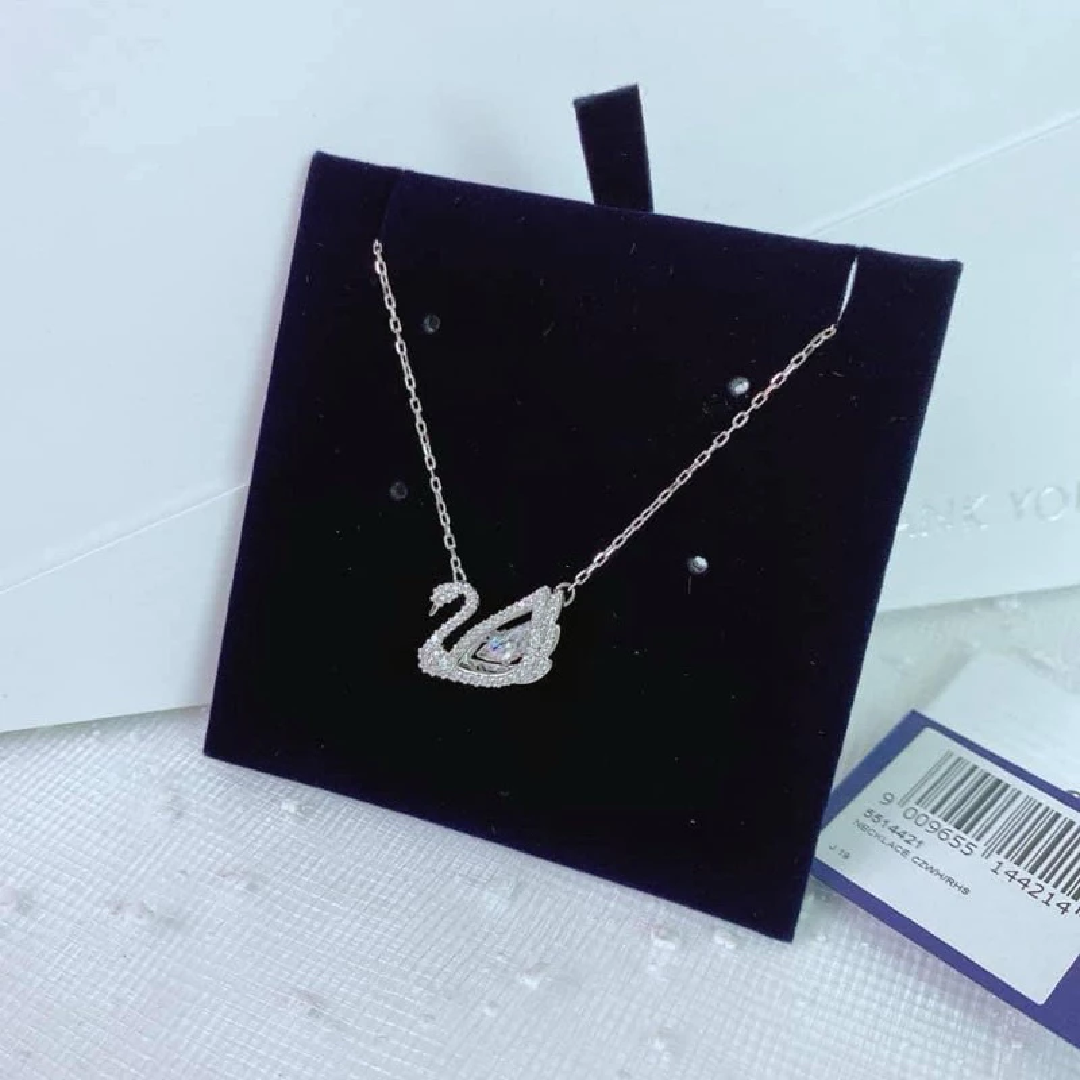 Swarovski Swan Crystal Necklace Gift Set