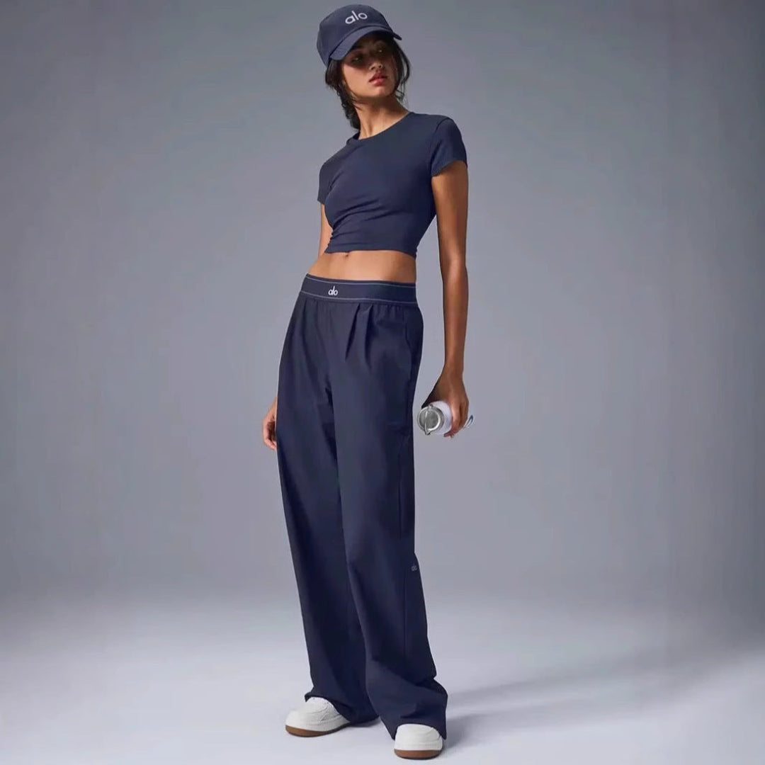 Alo Yoga High-Waist Flowy Trousers
