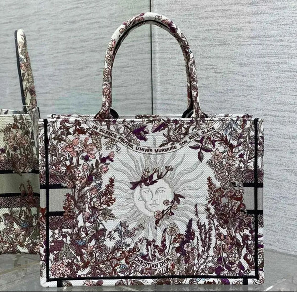 Dior medium size with silk scarf