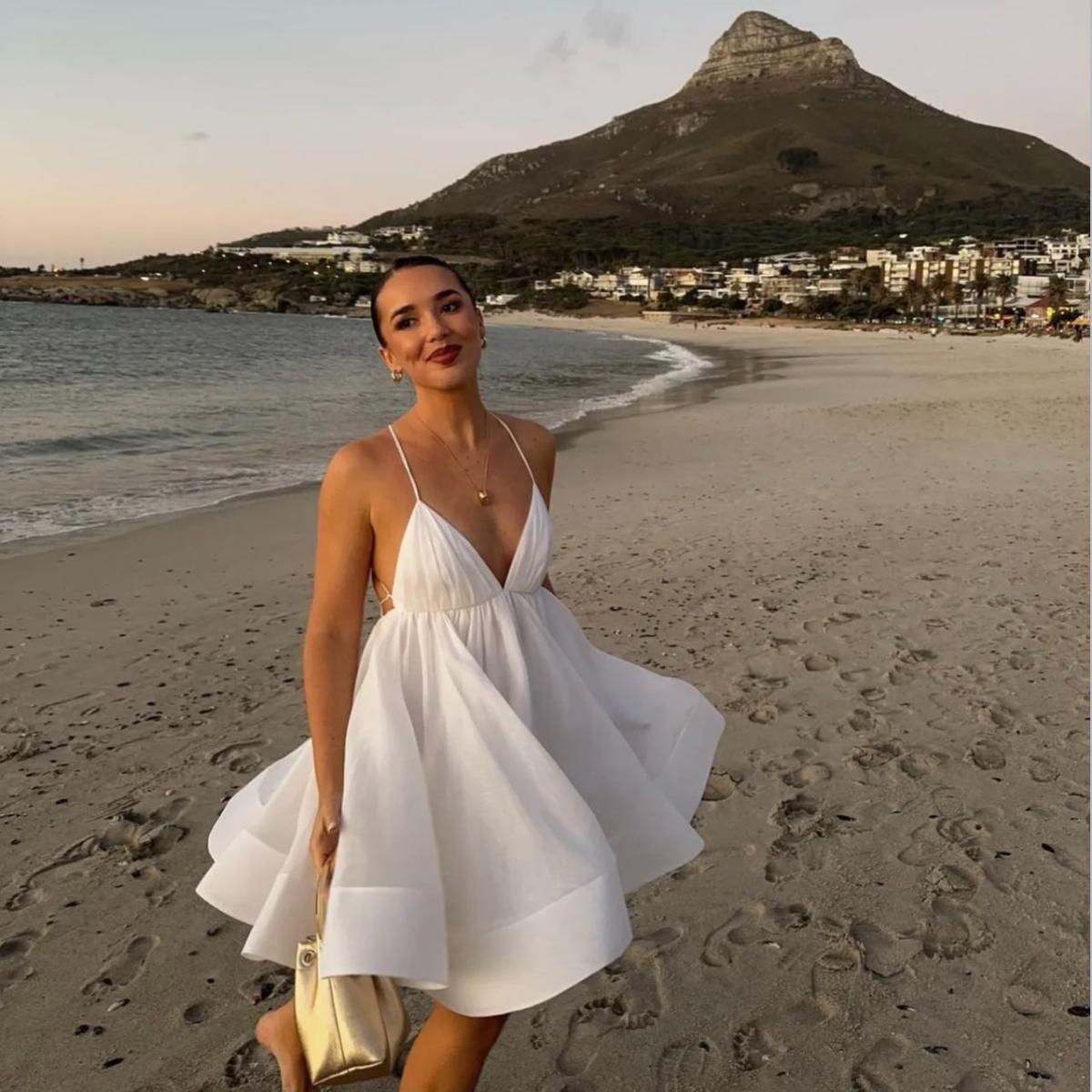 Chiffon Mini Dress