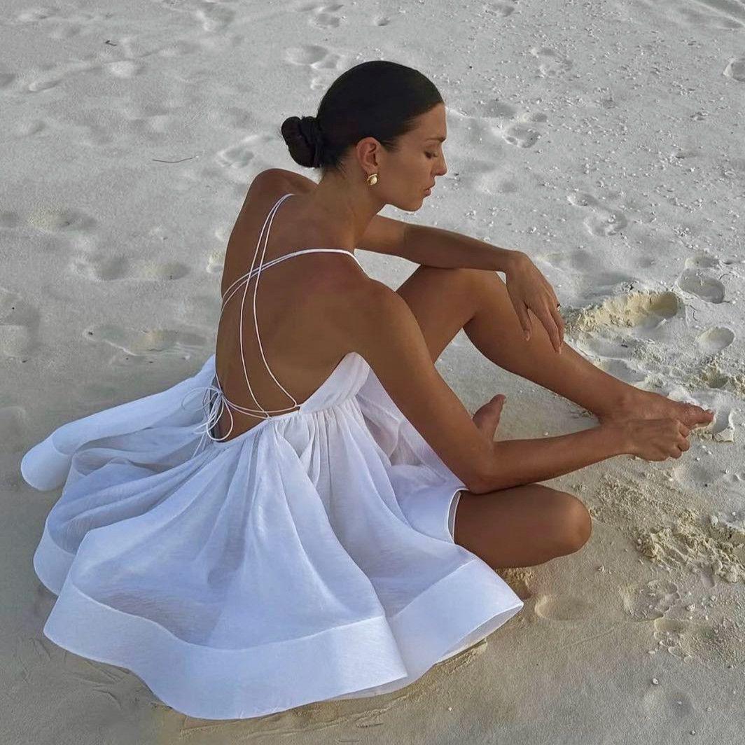 Chiffon Mini Dress