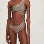 Gucci One-Shoulder swimsuit