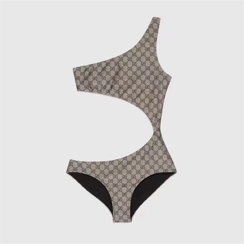 Gucci One-Shoulder swimsuit