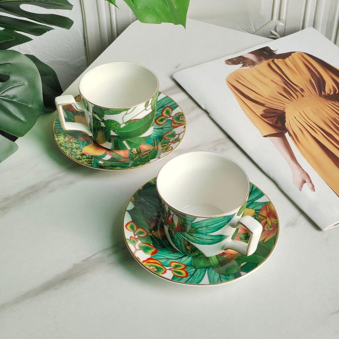 HermÃ¨s luxury floral porcelain