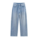 Embellished Straight-Leg Denim Jeans
