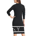 DKNY Black Bodycon Dress