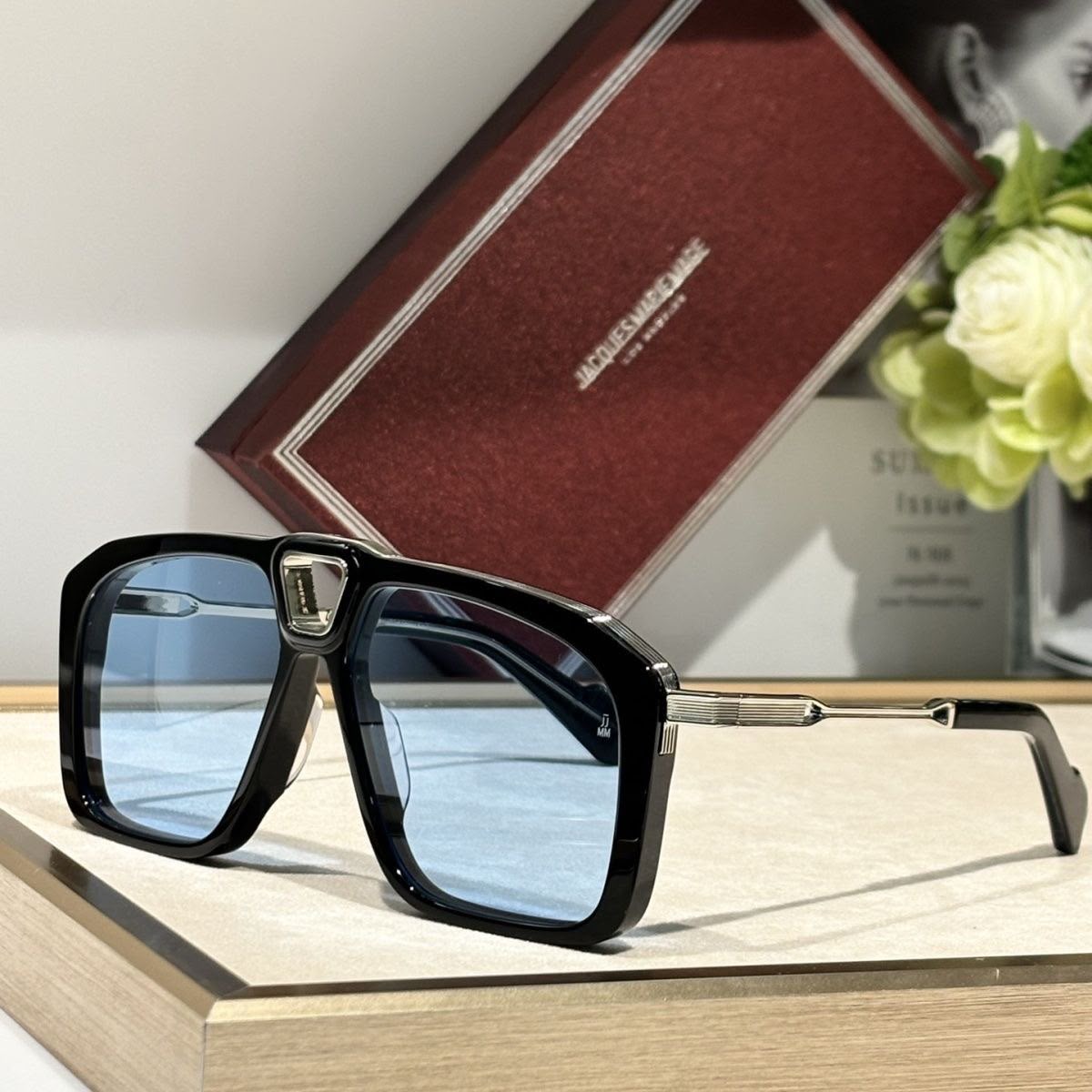 Jacques Marie Mage SAVOY Fashion Sunglasses For Men Women Summer Rectangle