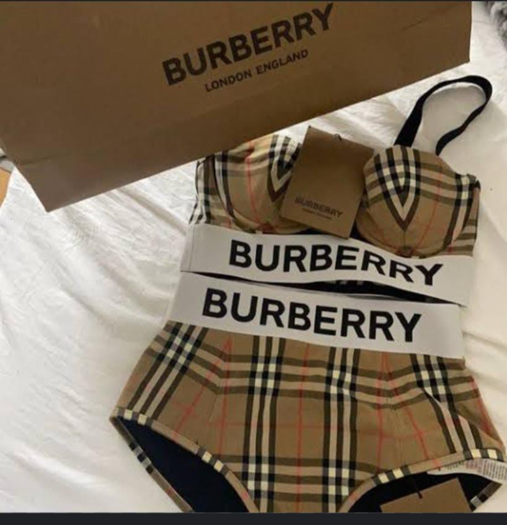 Burberry High-Waist Bikini