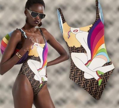 Fendi Swimwear