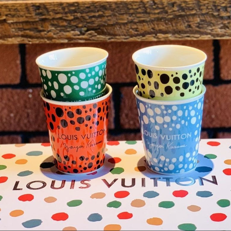 Louis-vuitton Polka Dot Colorful 4-cup