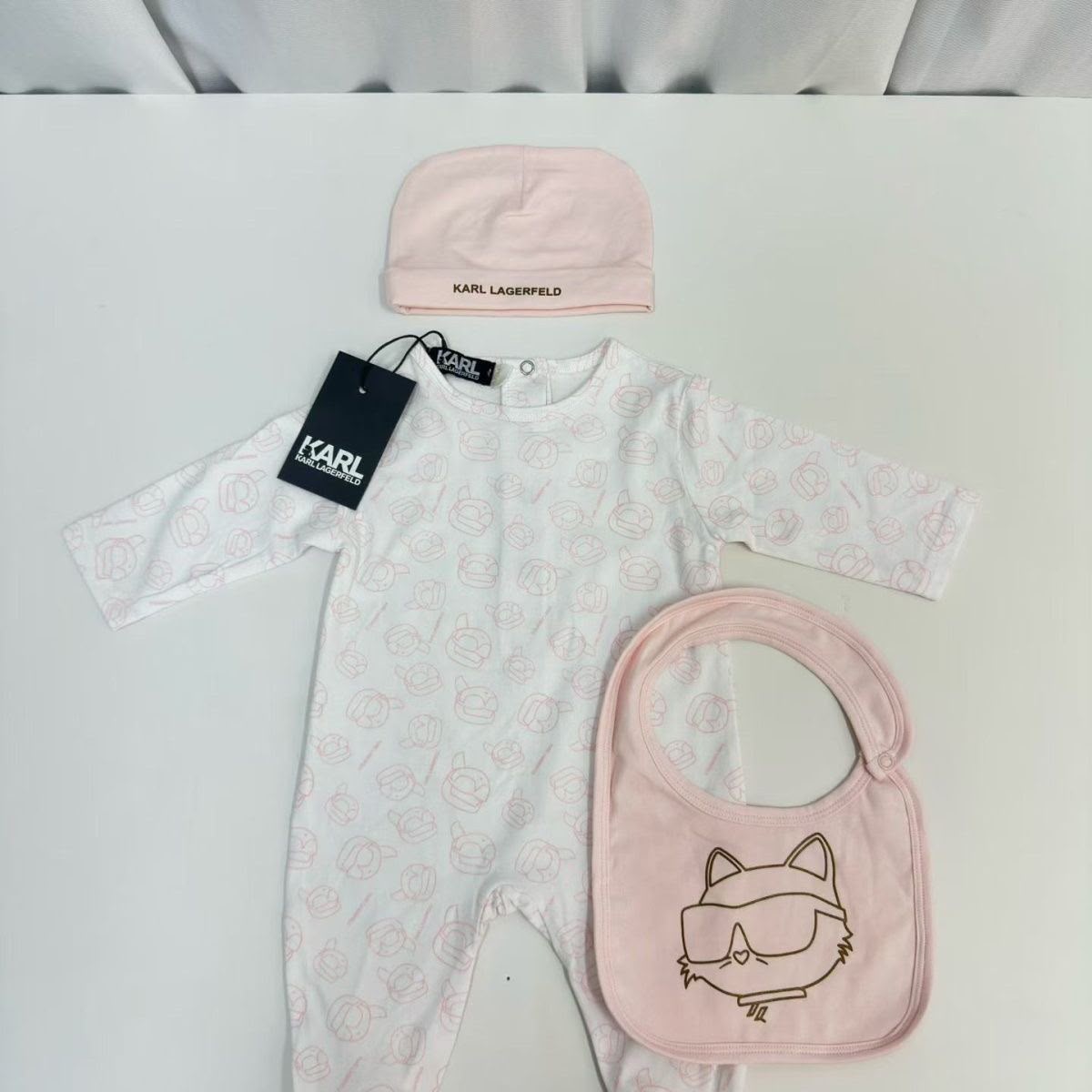 Karl Lagerfeld Kids newborn nursery baby set