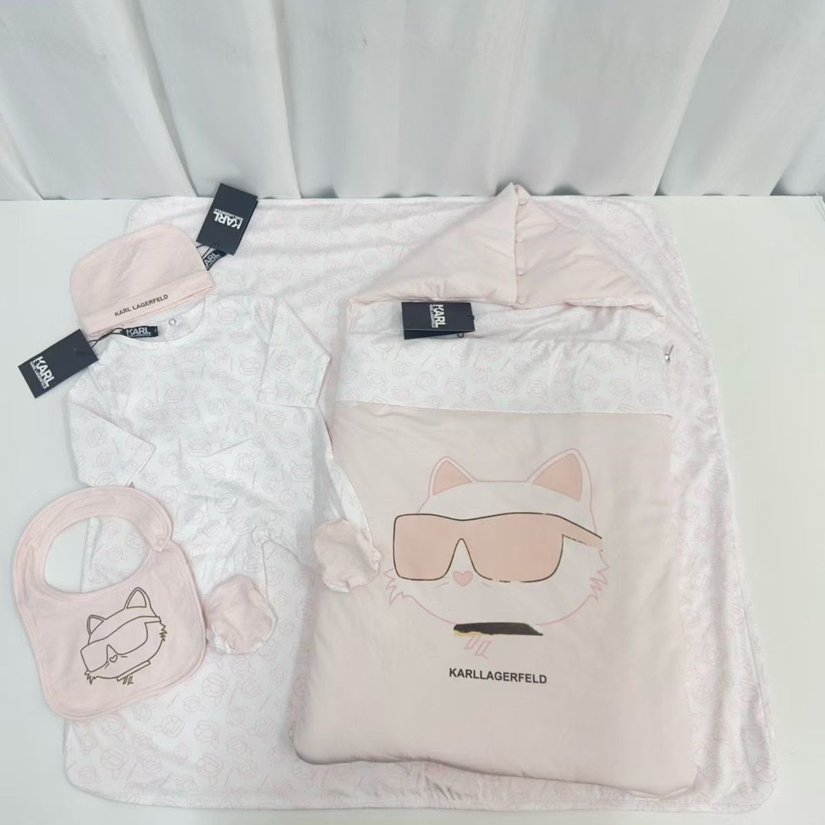 Karl Lagerfeld Kids newborn nursery baby set