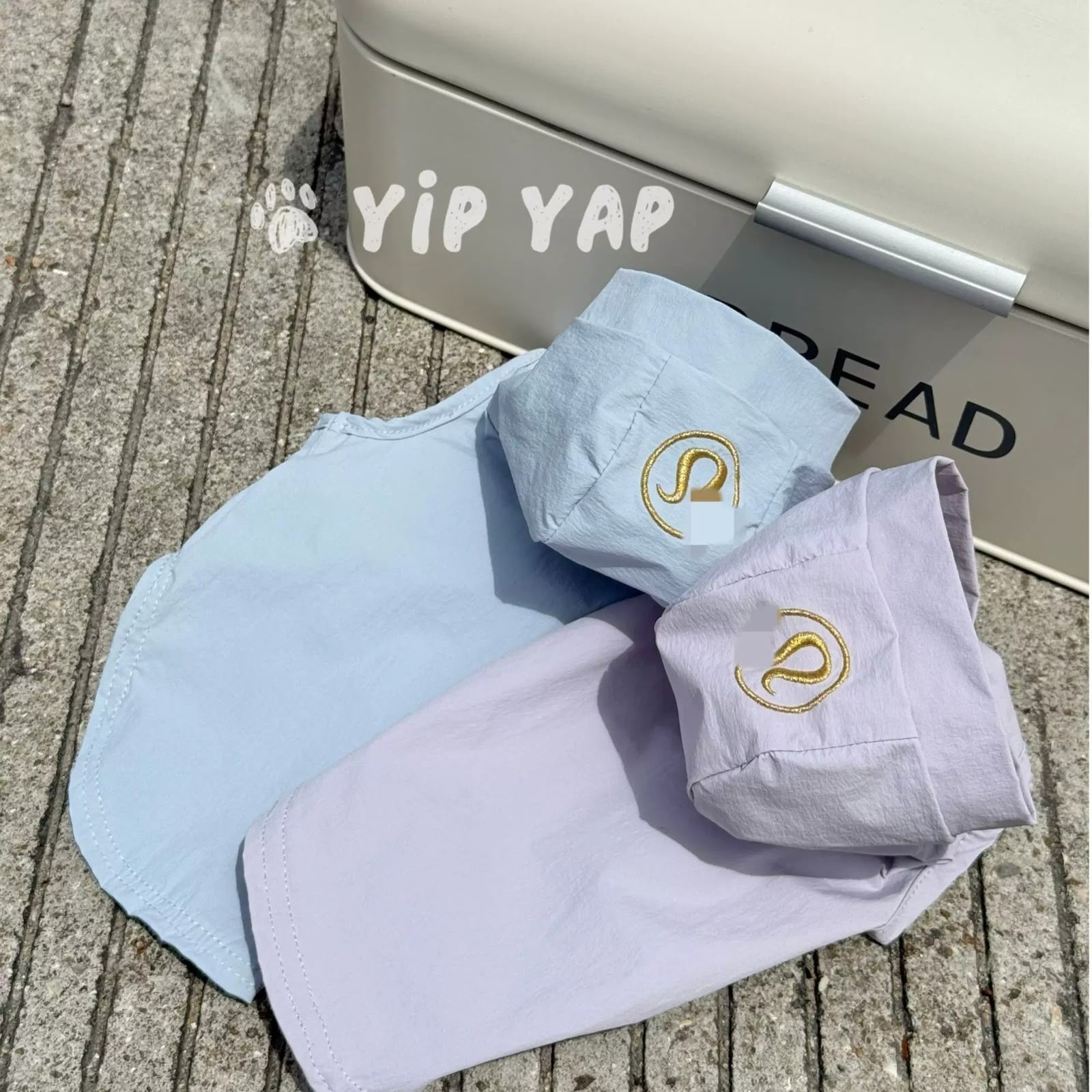 Yip Yap® Minimalist Solid Color Pet Vest & Sun Hat Set