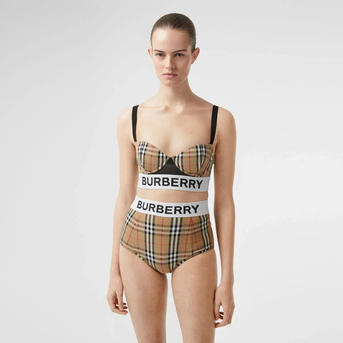 Burberry Swimwear Burberry Brit Check Bikini