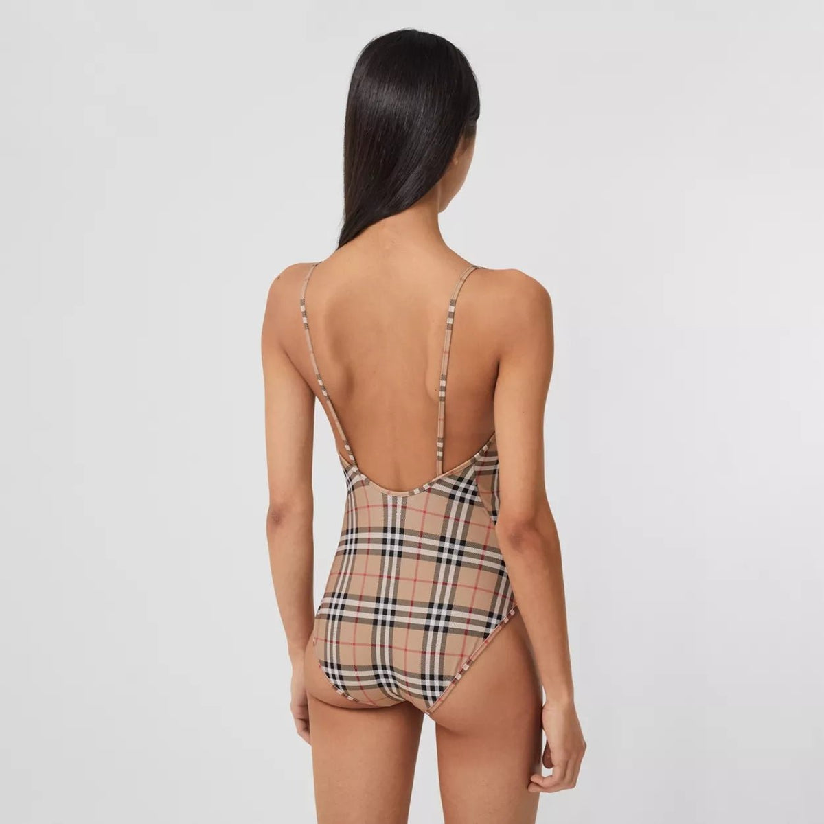 Burberry Cobb Vintage Check One-Piece Swimsuit