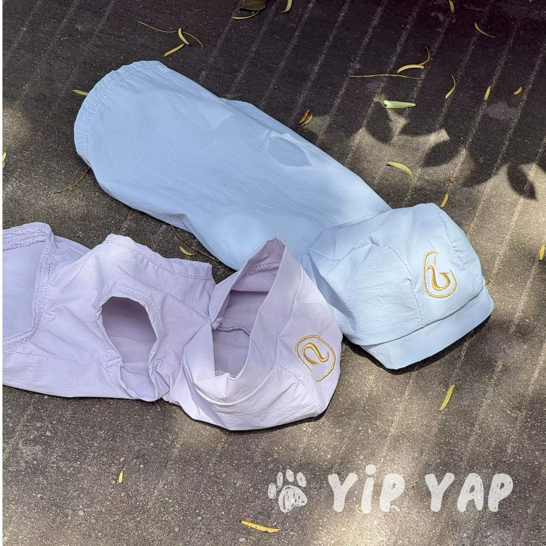 Yip Yap® Minimalist Solid Color Pet Vest & Sun Hat Set