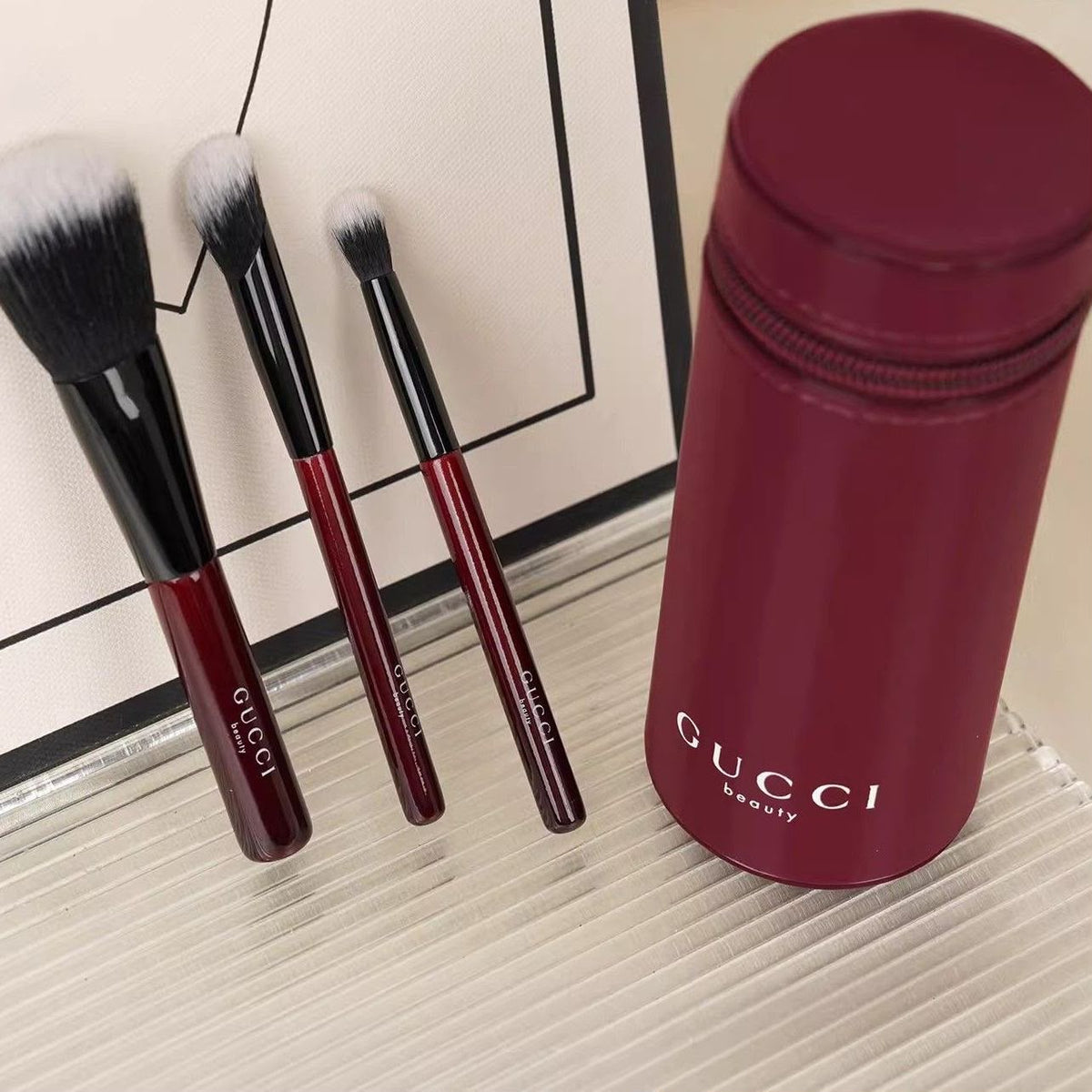 Gucci Beauty Mini 3-Piece Makeup Brush Set