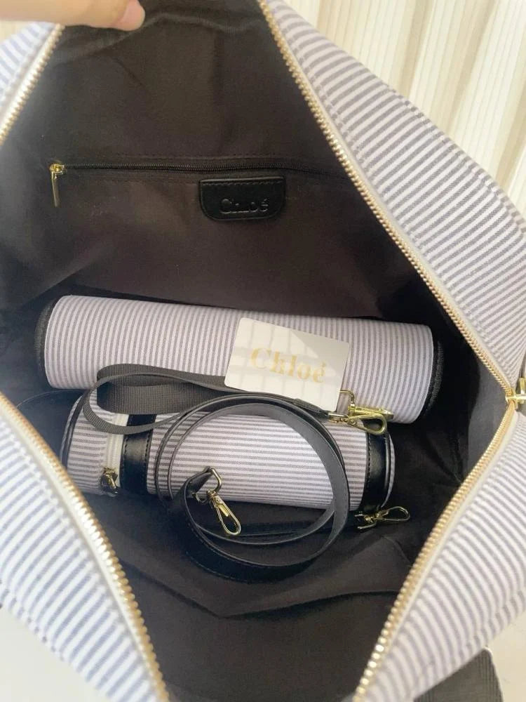 Chloé Stripe Logo Changing Bag