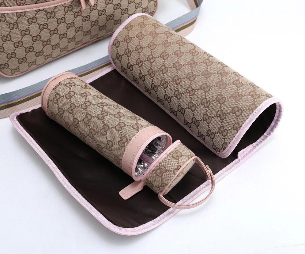 Gucci GG Canvas Diaper Bag