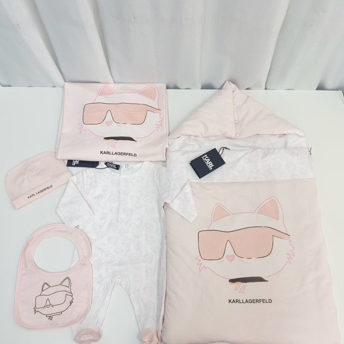 Karl Lagerfeld Kids newborn nursery baby set