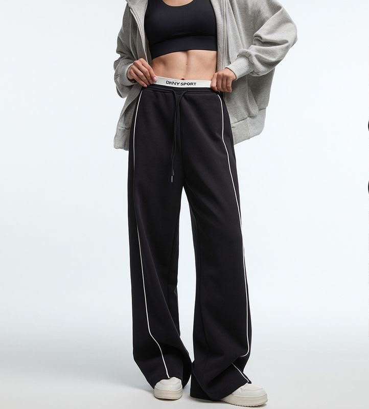 Dkny Wide-Leg Track Pants