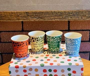 Louis-vuitton Polka Dot Colorful 4-cup